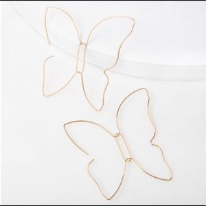 Butterfly earrings